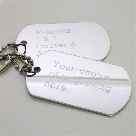 dog tags engraved uk ebay.